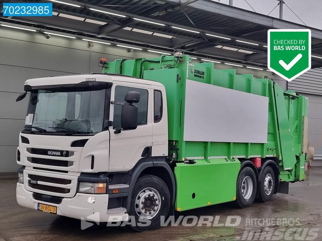 Scania P280 6X2 NL-Truck Zoeller Medium XL Retarder Euro Waste trucks