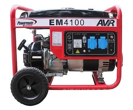 Powermate by Pramac EM4100 Petrol Generators
