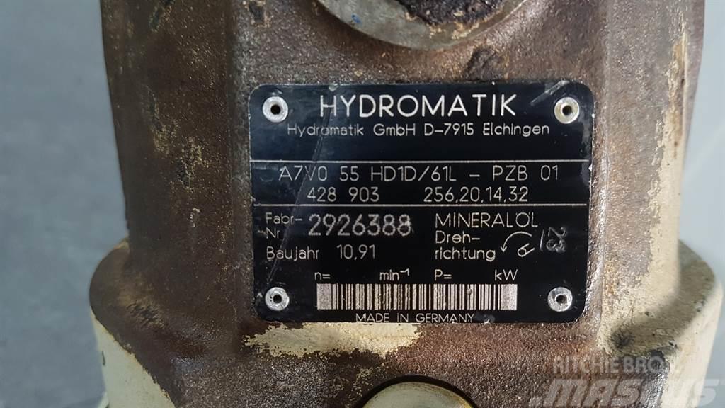 Hydromatik A7VO55HD1D/61L - Load sensing pump Hydraulics