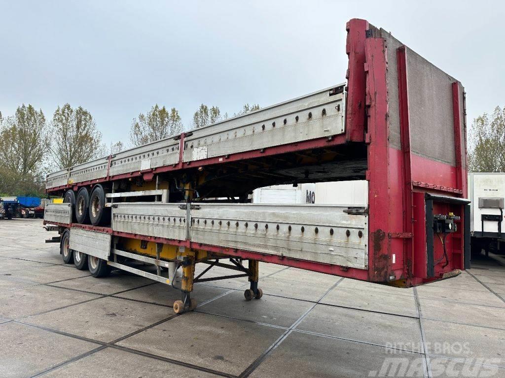 Pacton 6 X OPEN TRAILER WITH DRUM BRAKES, ALUMINUM SIDE B Flatbed/Dropside semi-trailers