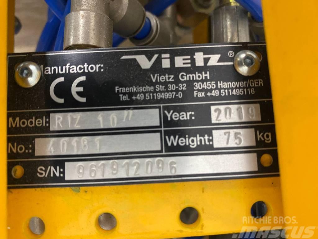 Vietz Vietz IPLUC/RIZ 10" Internal Clamp, Pneumatic Pipeline equipment
