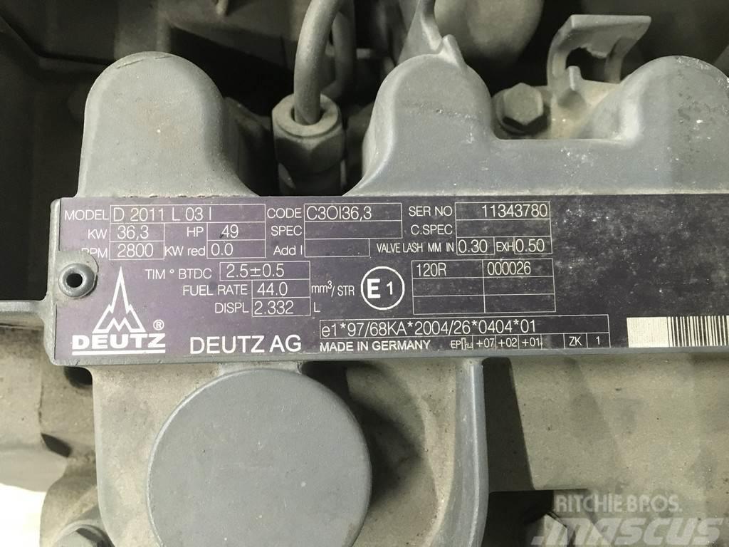 Deutz D2011L03I FOR PARTS Engines