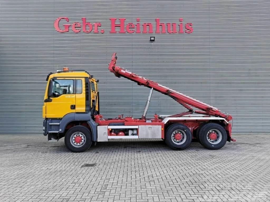 MAN TGS 26.480 6x6 HTS 30 Tons NCH System NL Truck Top Hook lift trucks