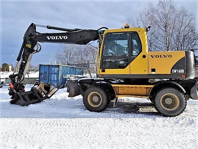 Volvo EW 160 B Wheeled excavators