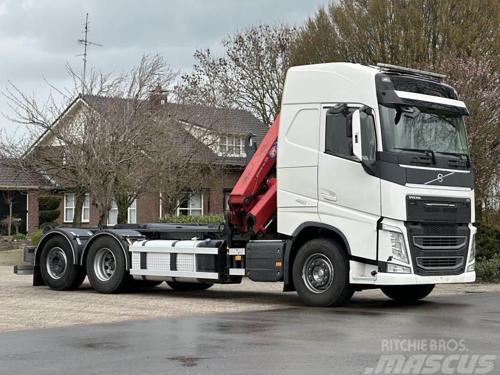 Volvo FH 460 KRAAN/HAAK/RADIO REMOTE!! EURO6 Hook lift trucks