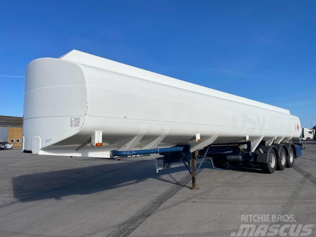  HMK Bilcon 3 axle 48.500 L. ADR Tanktrailer Tanker semi-trailers
