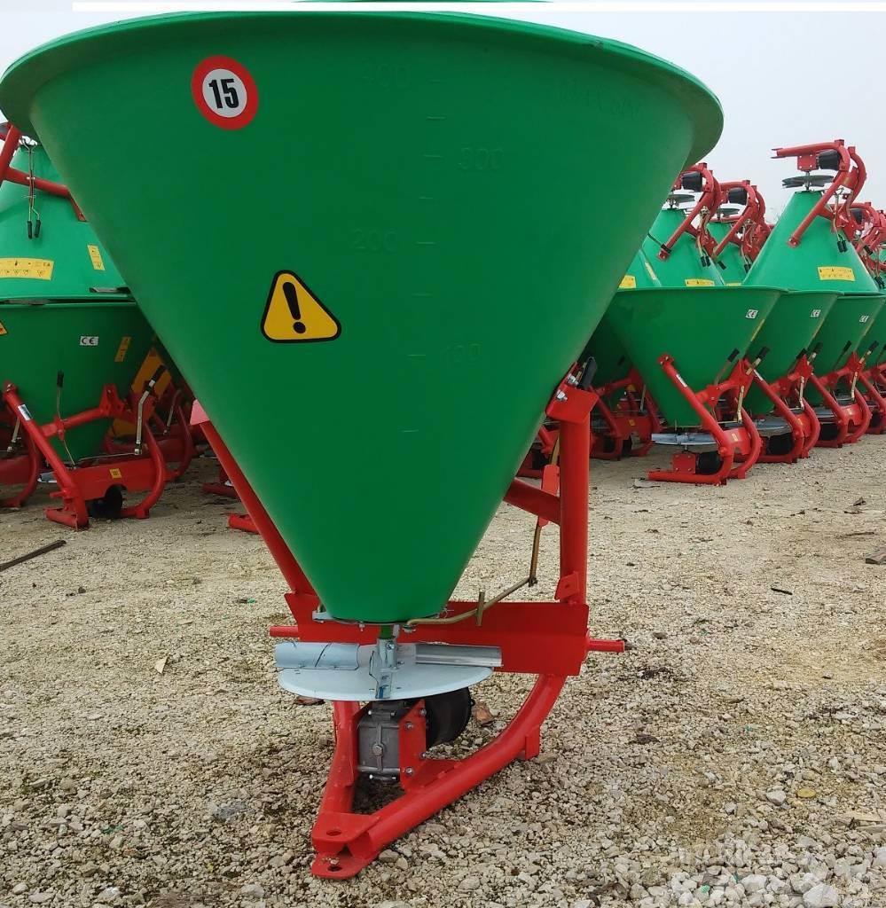 Top-Agro Mineral fertilizer 200 L, INOX spreading unit Mineral spreaders