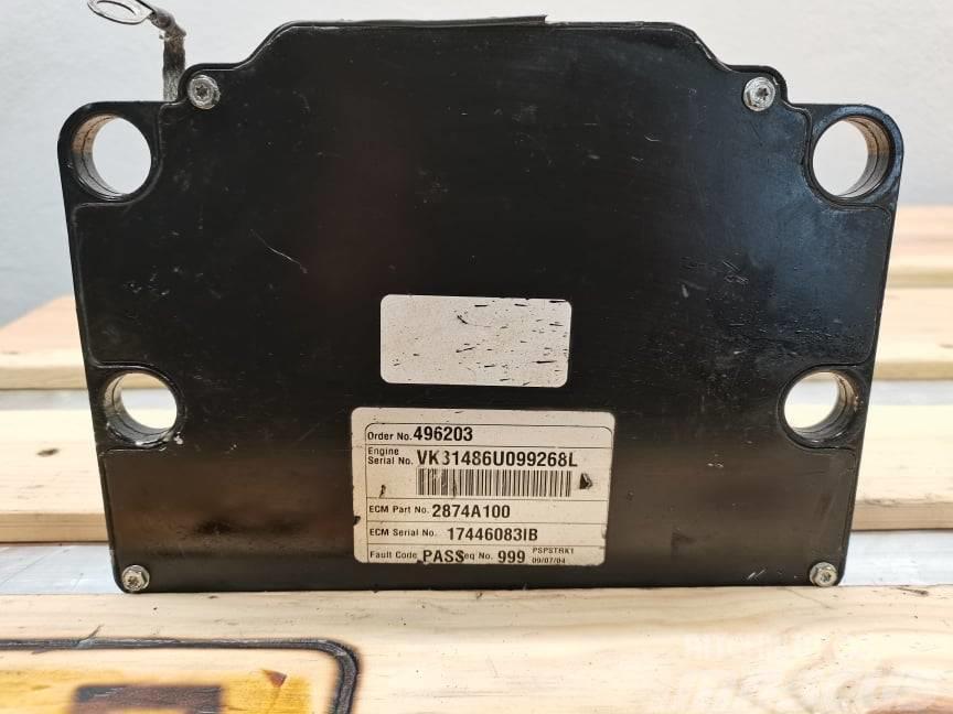 CAT TH 220 { 2874A100  CAT 3054} engine controller Electronics