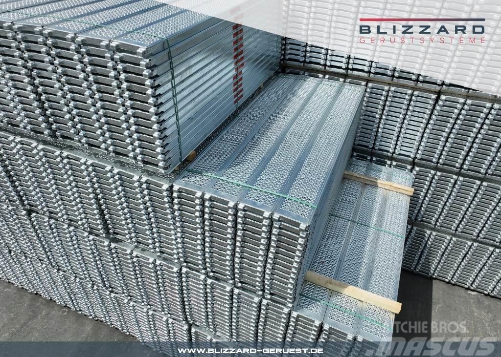  136,21 m² Neu Stahlgerüst, Stahlböden Blizzard S70 Scaffolding equipment