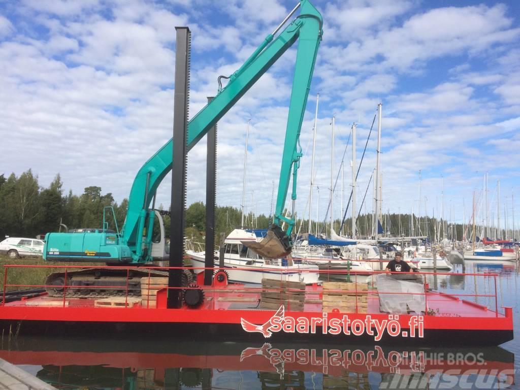 Finnboom Pontoons FBP  FB Pontoons Barge Work boats / barges