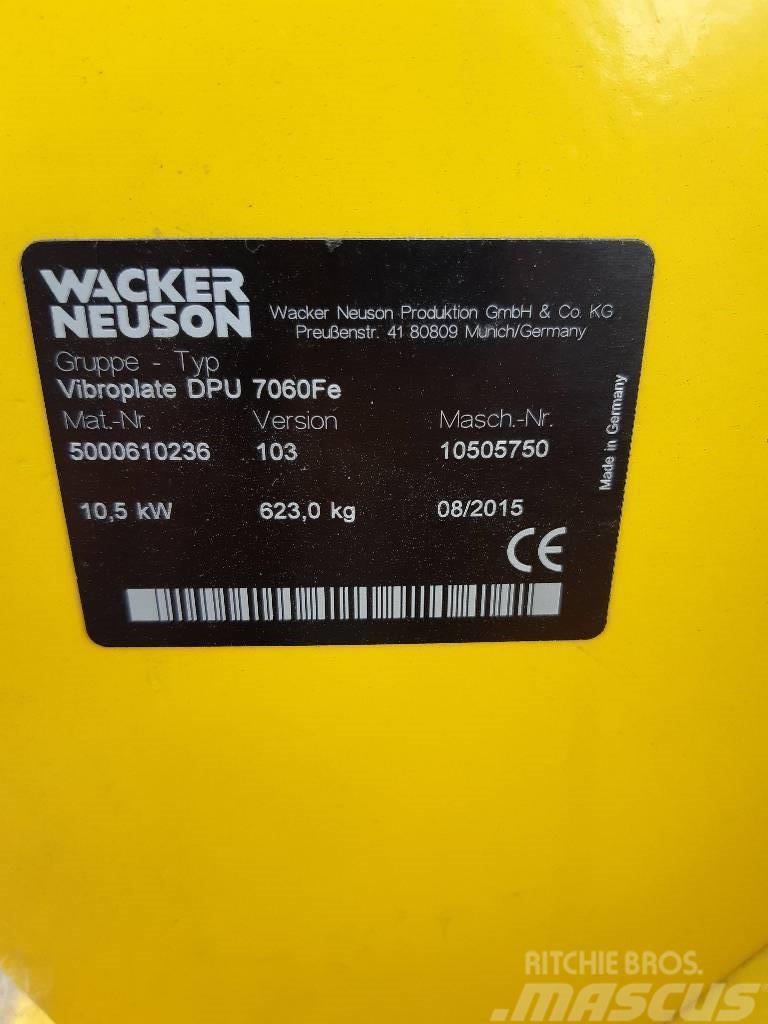 Wacker Neuson DPU 7060 Fe Plate compactors