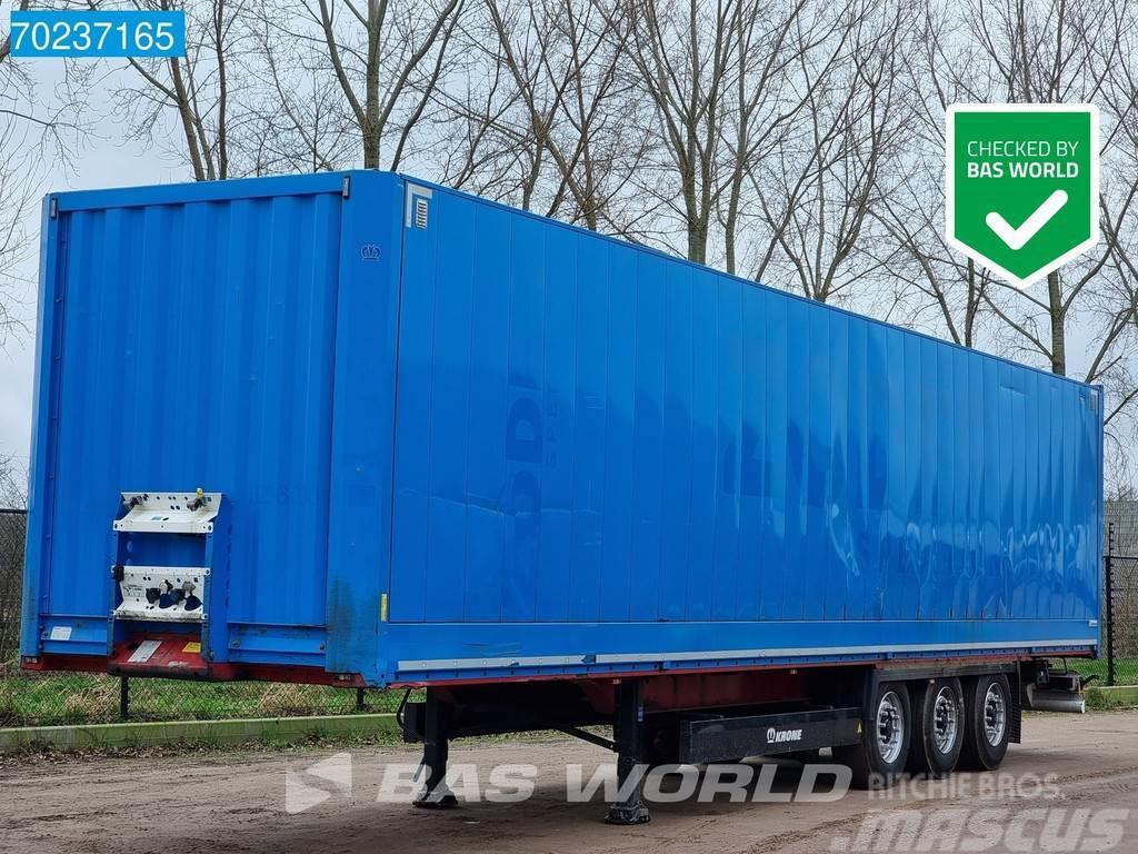 Krone SD Liftachse Koffer Box body semi-trailers