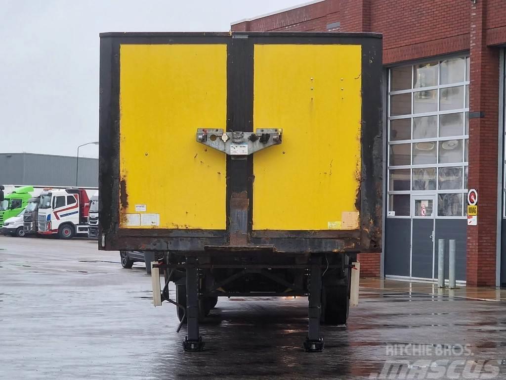  M&V 3 axle - Steering axle - Forklift connection - Flatbed/Dropside semi-trailers