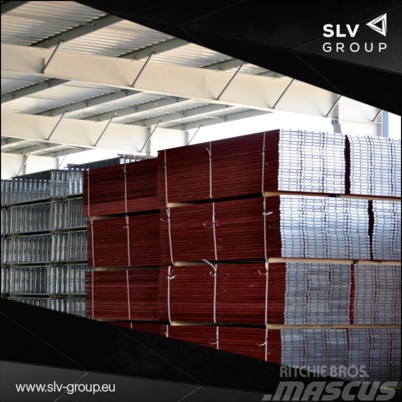  SLV GROUP 500 m2 Gerüst Fassadengerüst Stahl Scaffolding equipment
