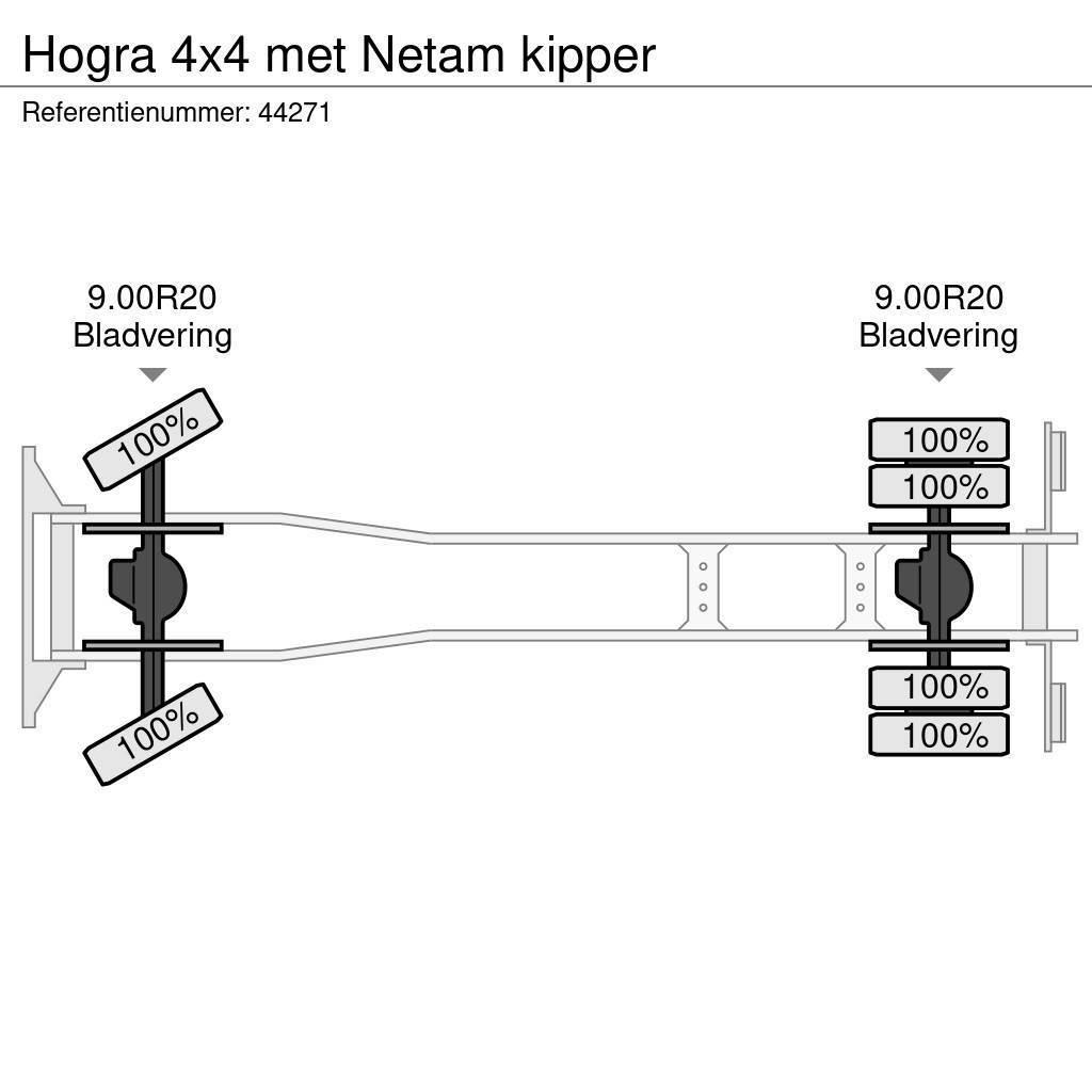  Hogra 4x4 met Netam kipper Tipper trucks