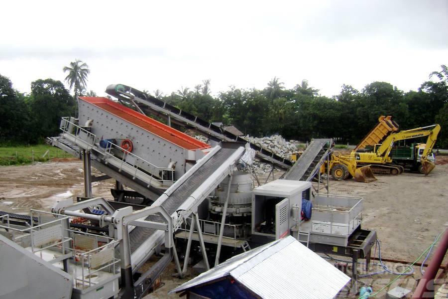 Liming Y3S1860CS160 Mobile Cone Crushing Screening Plant Mobile crushers