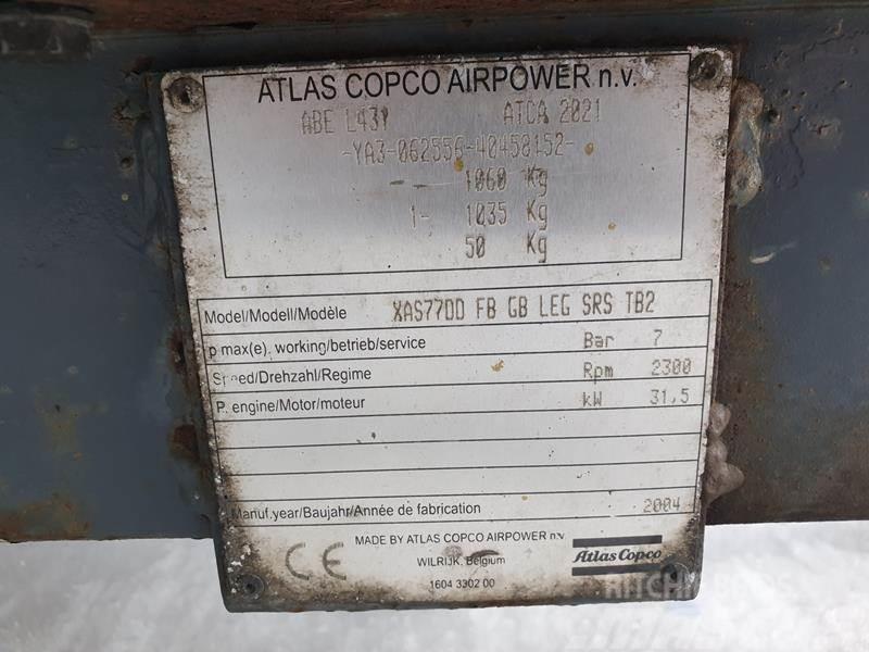 Atlas Copco XAS 77 DD - N Compressors