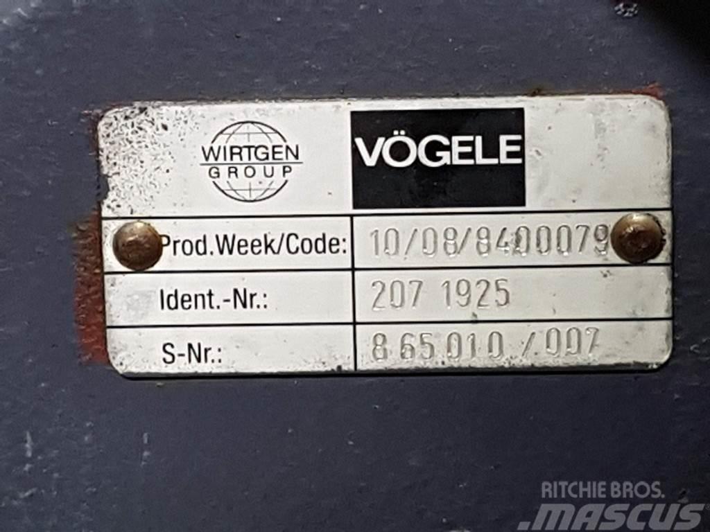Vögele 2071925 - Transmission/Getriebe/Transmissiebak Transmission