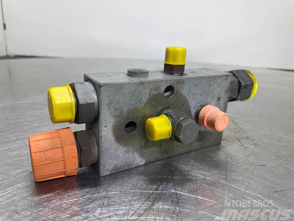 Ahlmann AZ150-Oil Control-Counter balance valve Hydraulics