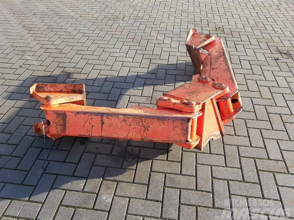 Manitou MT1233ST - Outrigger/Pratzen/Stempelpoot Chassis and suspension