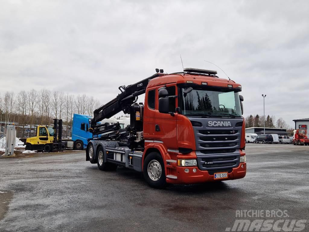 Scania R 450 6x2*4 Crane trucks