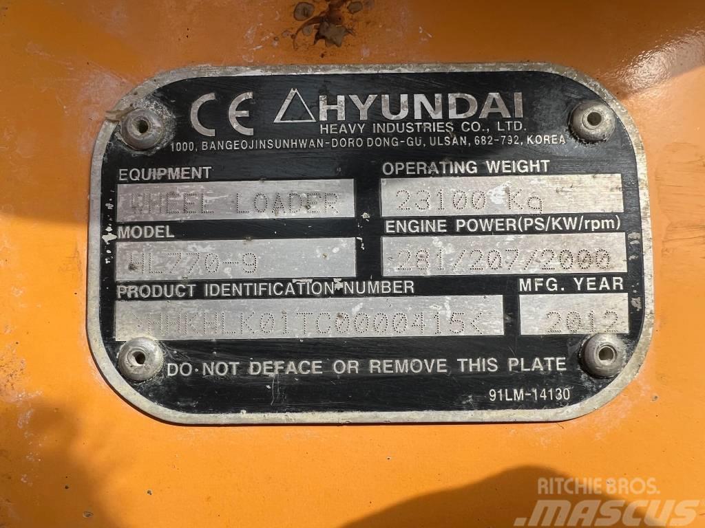 Hyundai HL 770-9 Wheel loaders