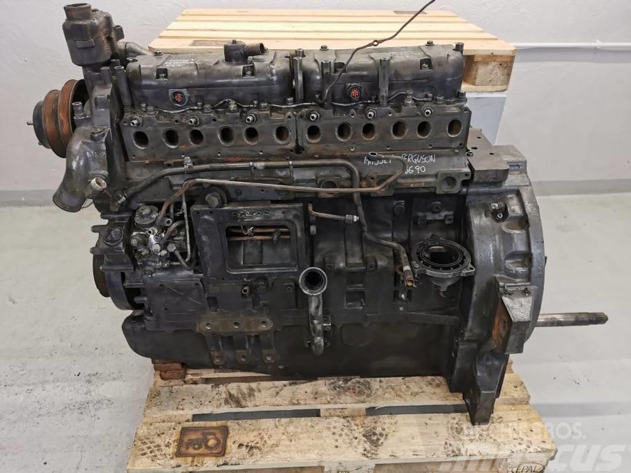 Massey Ferguson 8690 {Agco Power Sisu 84CTA-4V SCR} engine Engines