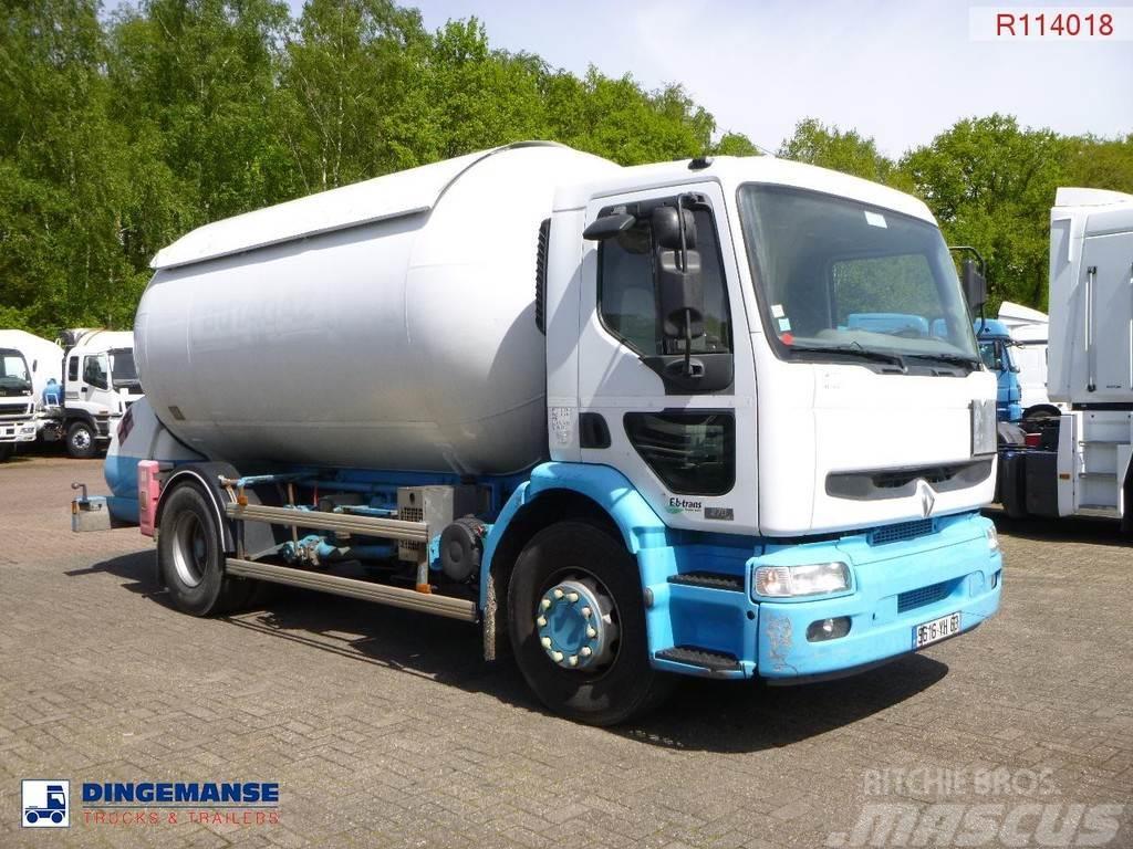 Renault Premium 270.19 4x2 gas tank 19.7 m3 Tanker trucks