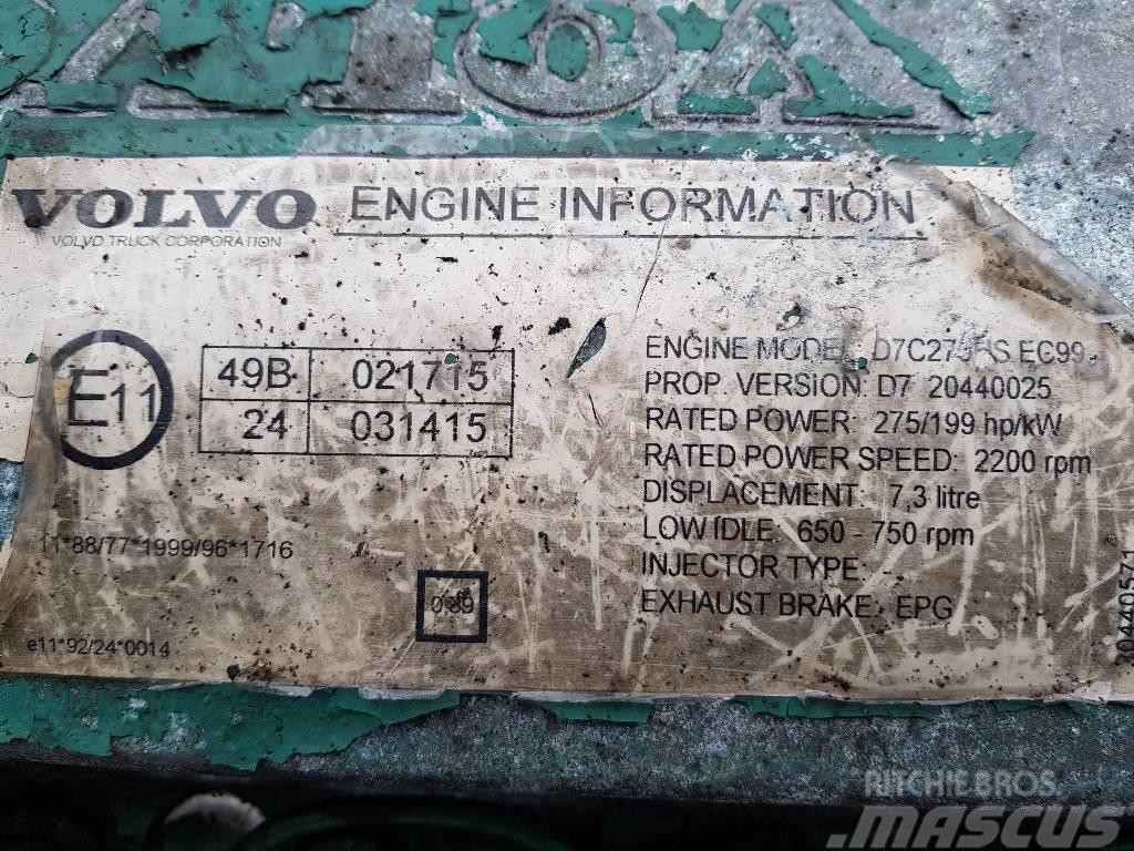 Volvo D7C Engines