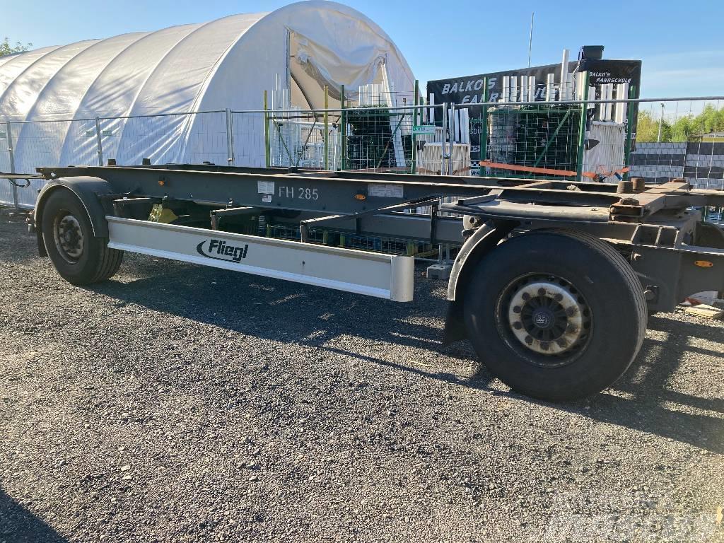 Fliegl ZWP 180 Containerframe trailers