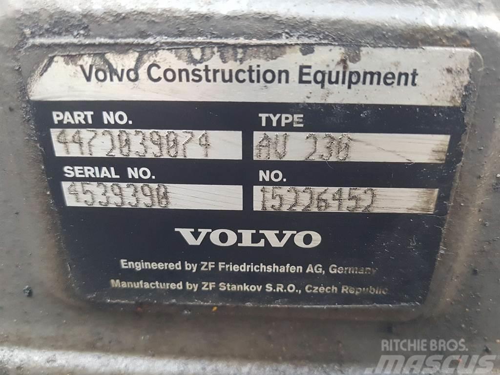 Volvo L30G-VOE15226452-ZF AV-230-Axle/Achse/As Axles