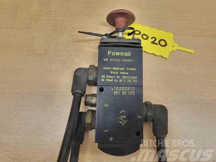  Pownall auto-manual trailer park valve 10223312 Other components