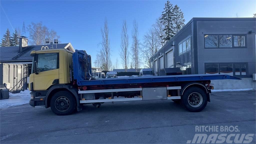 Scania P94 4x2 Multilift vaijerilaite Cable lift demountable trucks