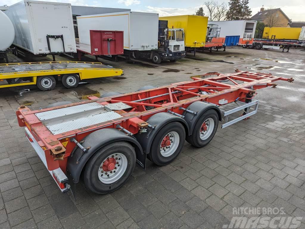  TURBO'S HOET SC33AA 3-Assen BPW - Lift Axle - Disc Containerframe semi-trailers