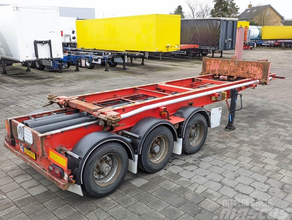 General Trailer 20FT Tipper - Slider - ADR FL OX AT - ElectricHydr Containerframe semi-trailers