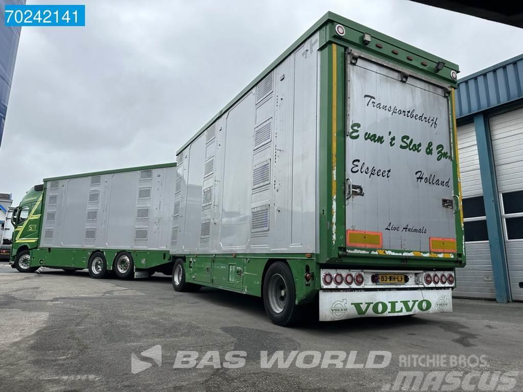 Volvo FH 540 6X2 NL-Truck Cattle transport I-Park Cool A Animal transport trucks