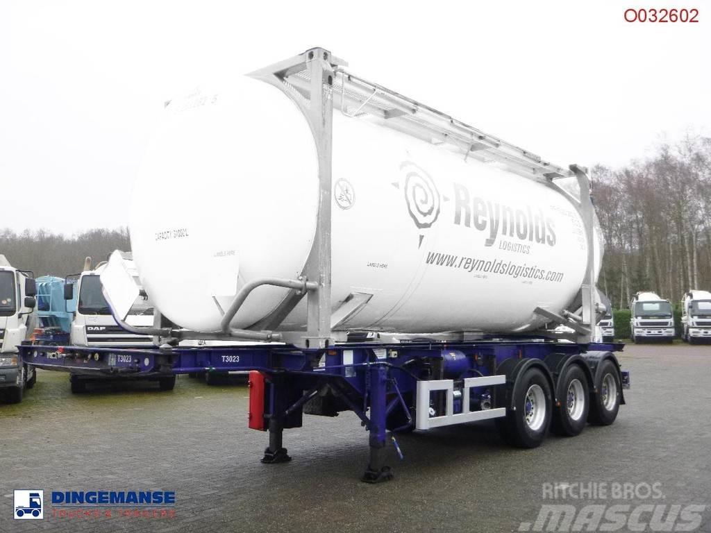  M & G 3-axle container trailer 20-30 ft Containerframe semi-trailers