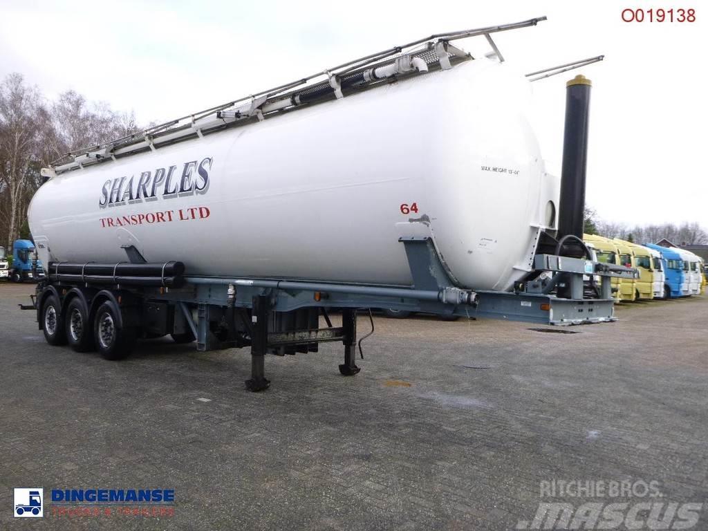 Cobo Powder tank alu 58 m3 (tipping) Tanker semi-trailers