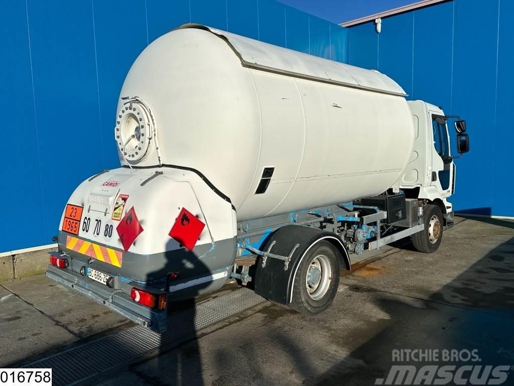 Renault Midlum 220 17013 Liter, LPG GPL, Gastank, Steel su Tanker trucks
