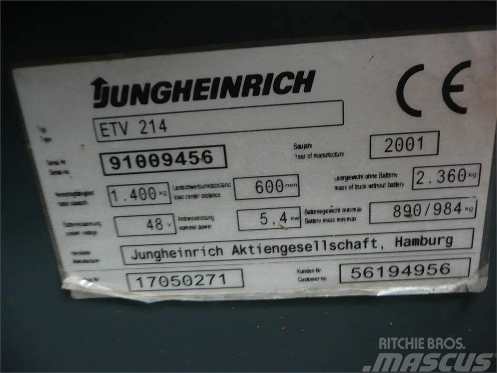 Jungheinrich ETV 214 600 DZ Reach trucks