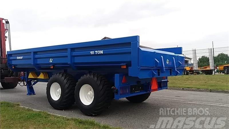 Tinaz 10 tons dumpervogn forberedt til ramper Other groundcare machines