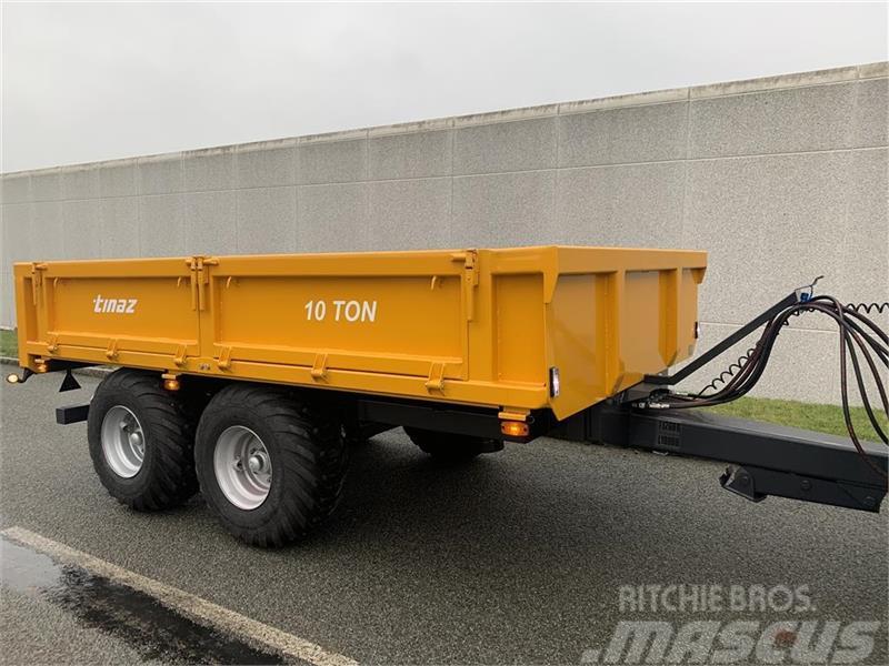 Tinaz 10 tons dumpervogn med slidsker Other groundcare machines