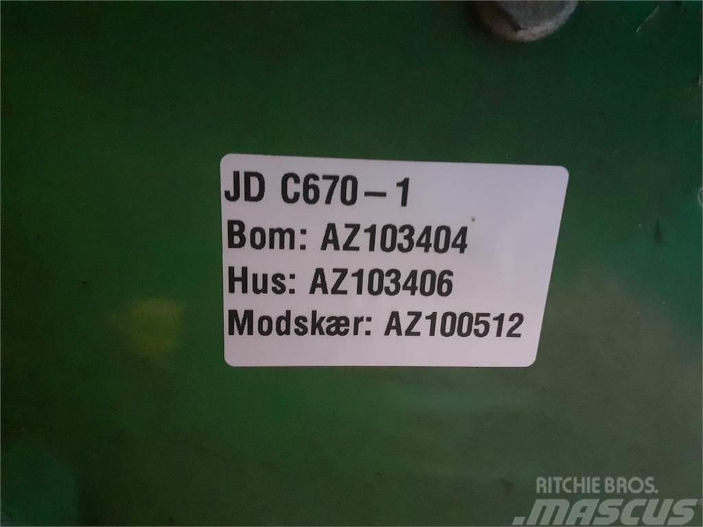 John Deere C670 Combine harvester accessories