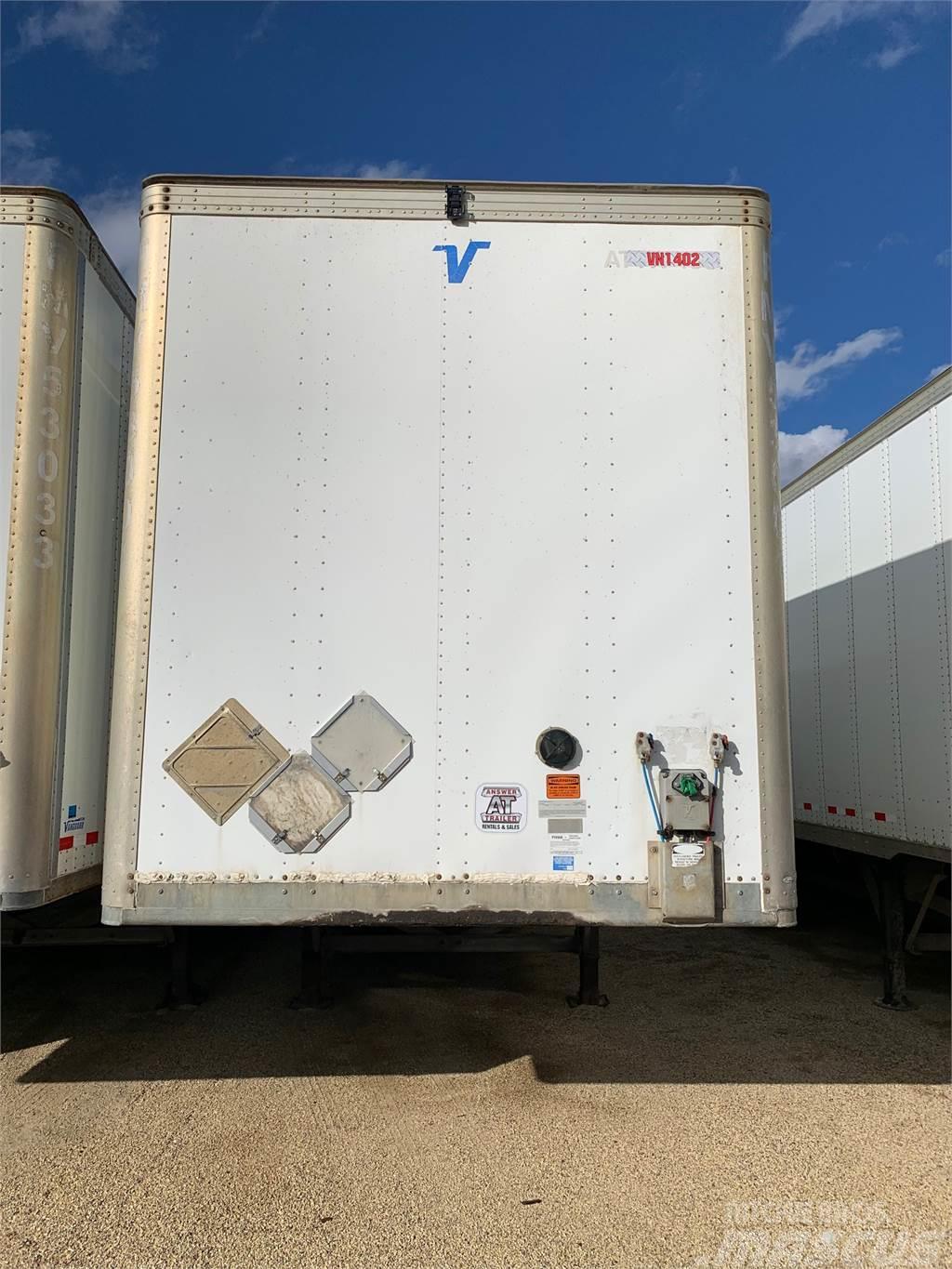 Vanguard 53' Tandem Dry Van Box body trailers
