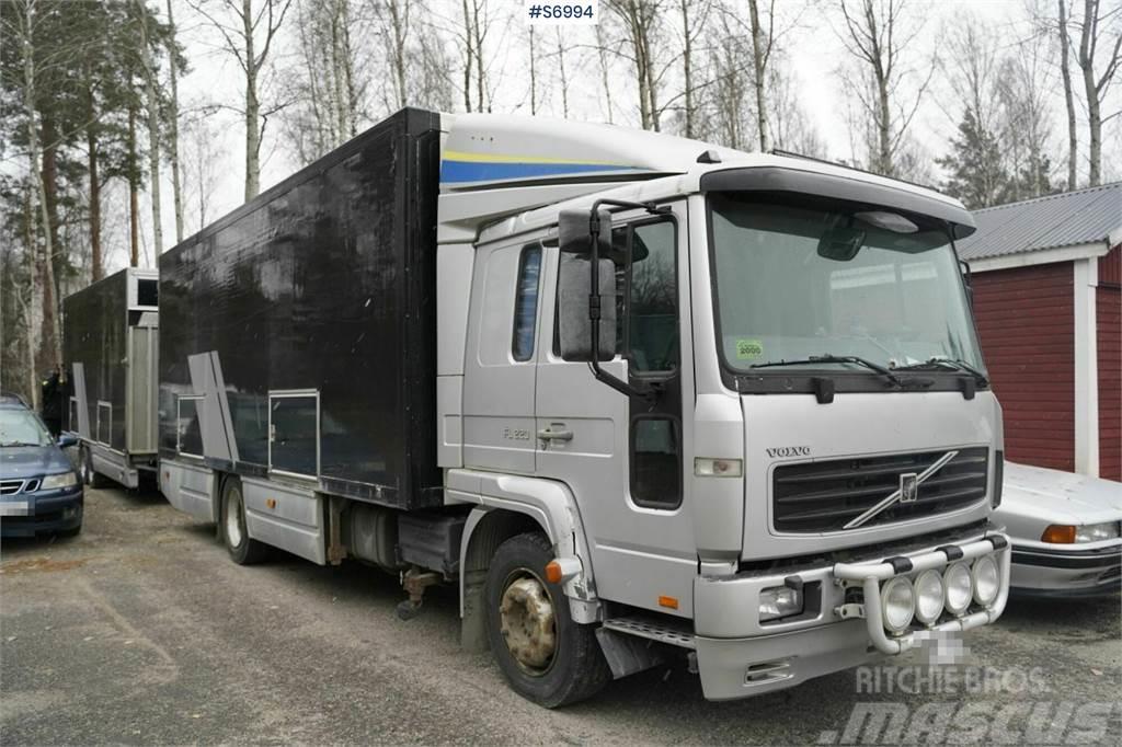 Volvo FL6L (609) Car transport and specially built trail Vehicle transporters
