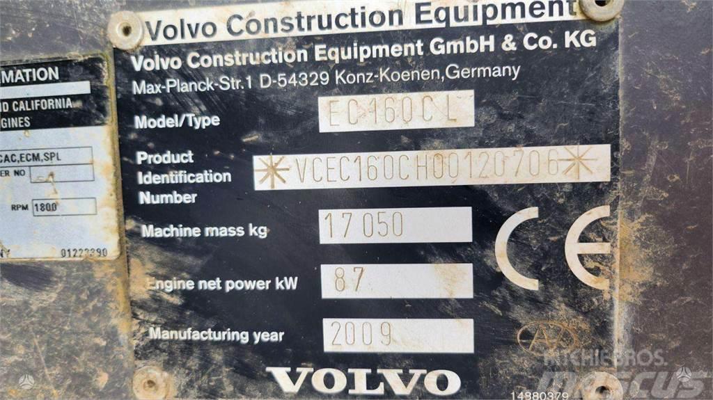 Volvo EC 160 CL + ROTOTILT + 3 BUCKE Crawler excavators