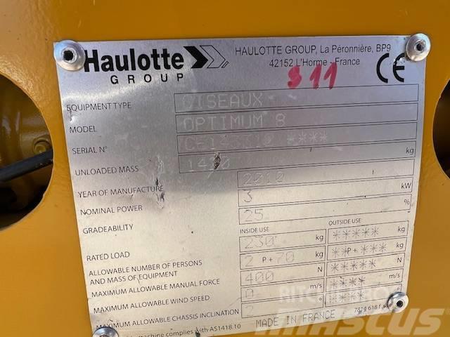 Haulotte Optimum  8 Scissor lifts