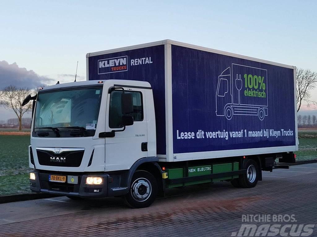 MAN E FULL ELECTRIC 30wh 150km range Box body trucks