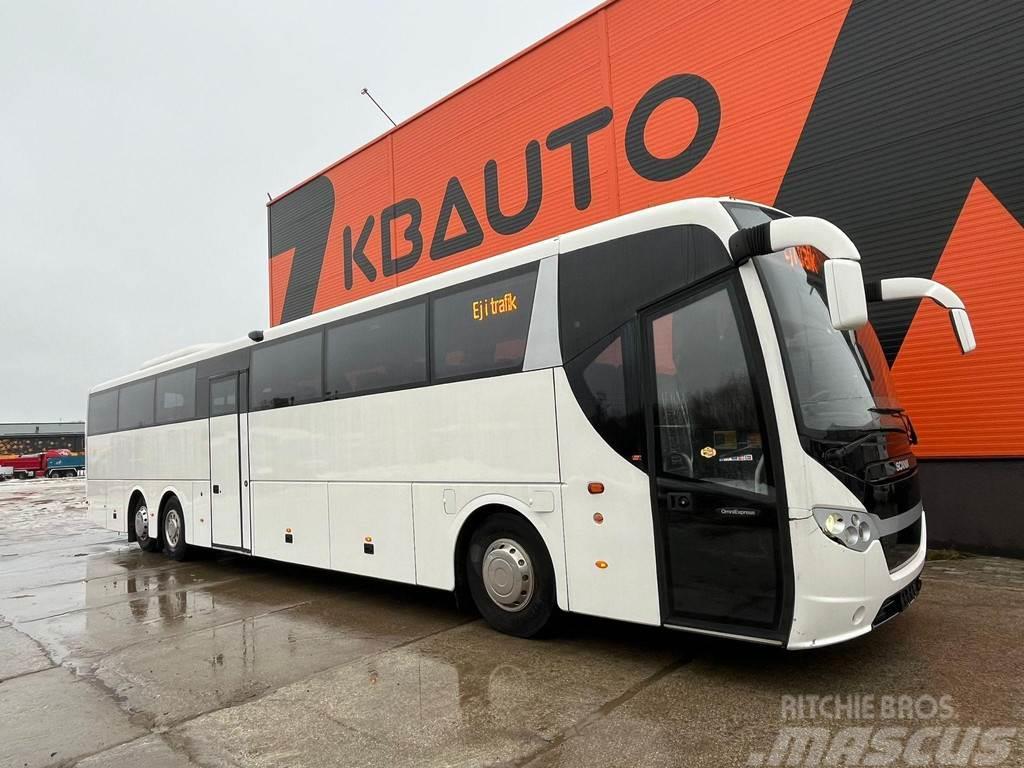 Scania K 340 6x2*4 55 SEATS / AC / AUXILIARY HEATER / WC Intercity buses