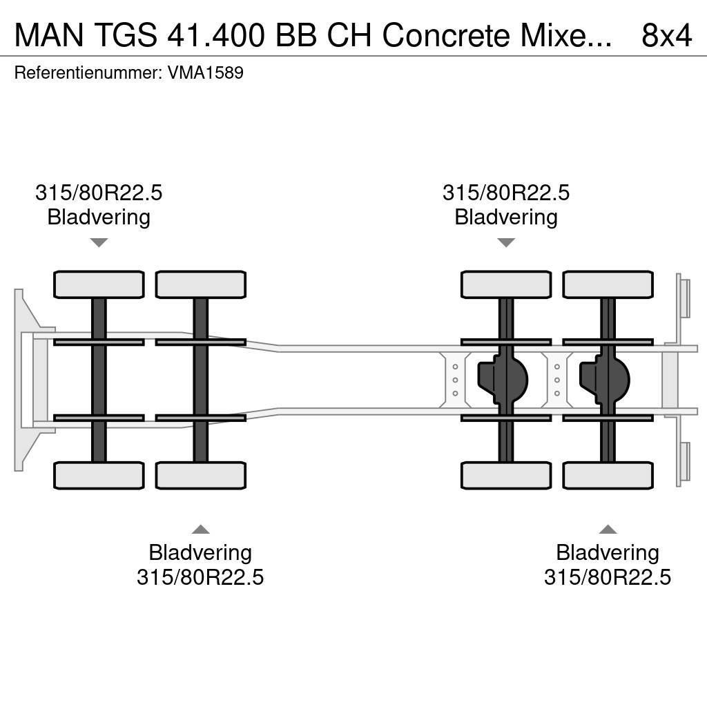 MAN TGS 41.400 BB CH Concrete Mixer (2 units) Concrete trucks